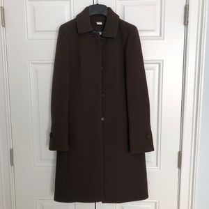 JCrew coat, size 0